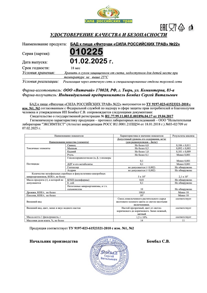 Паспорт №022025